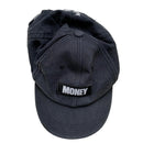 Money Clothing Black and White Cap