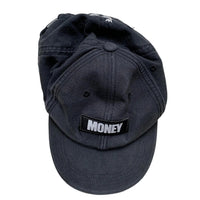Money Clothing Black and White Cap