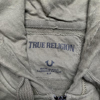 True Religion Olive Green Buddha Hoodie (S)