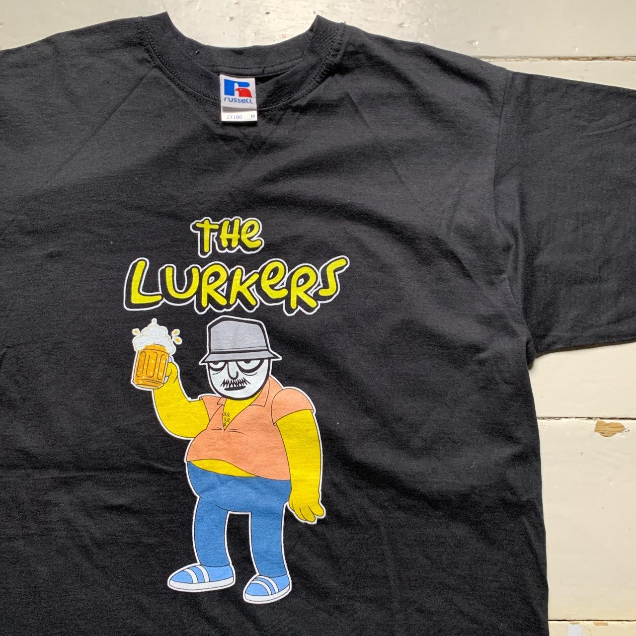 The Lurkers Simpsons Barney T Shirt Black