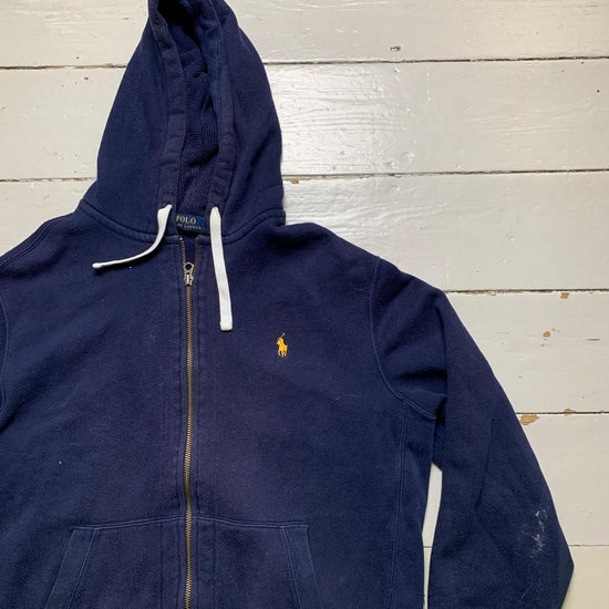 Polo Ralph Lauren Navy Yellow Hoodie