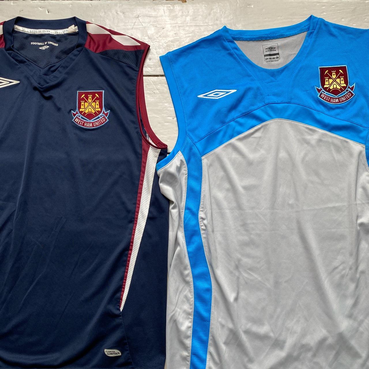 West Ham Umbro Vintage Football Jersey Vests