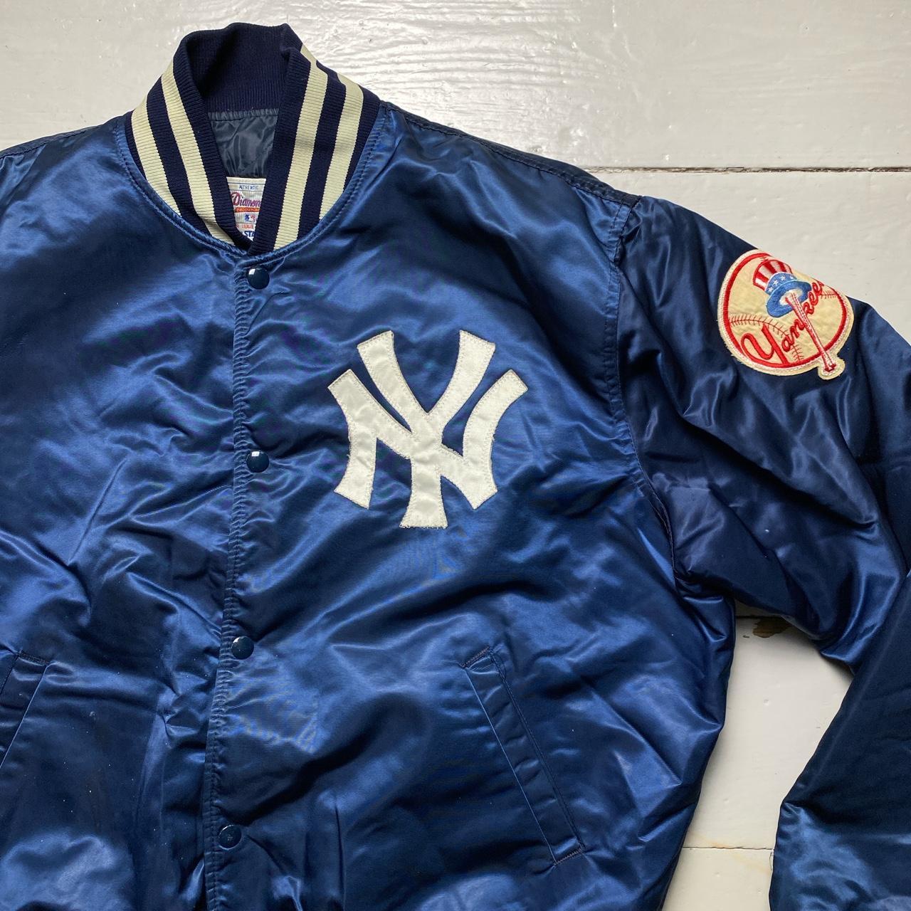 New York Yankees Diamond Collection Starter Vintage Bomber Varsity Jacket