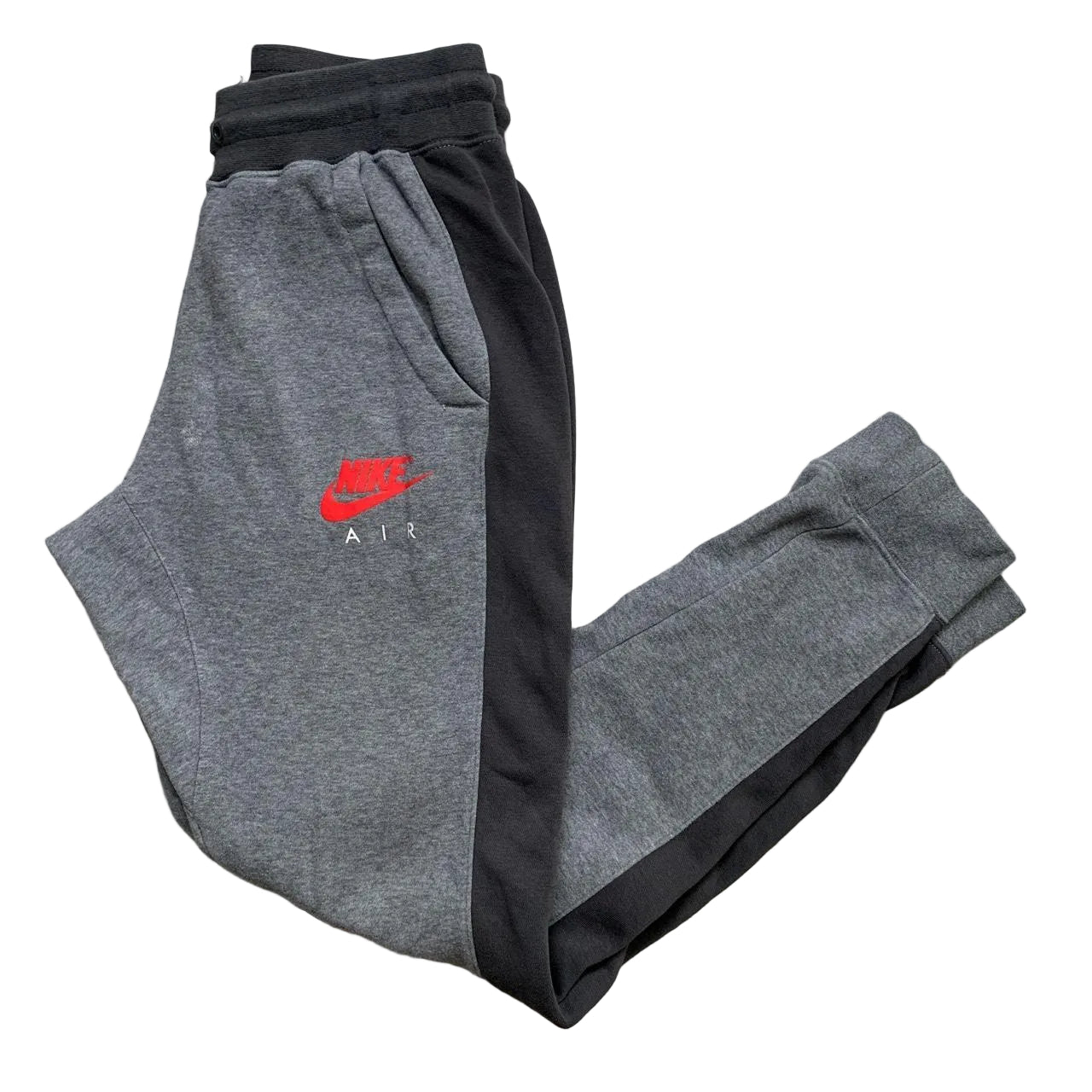 Nike Air Grey and Red Joggers (S)