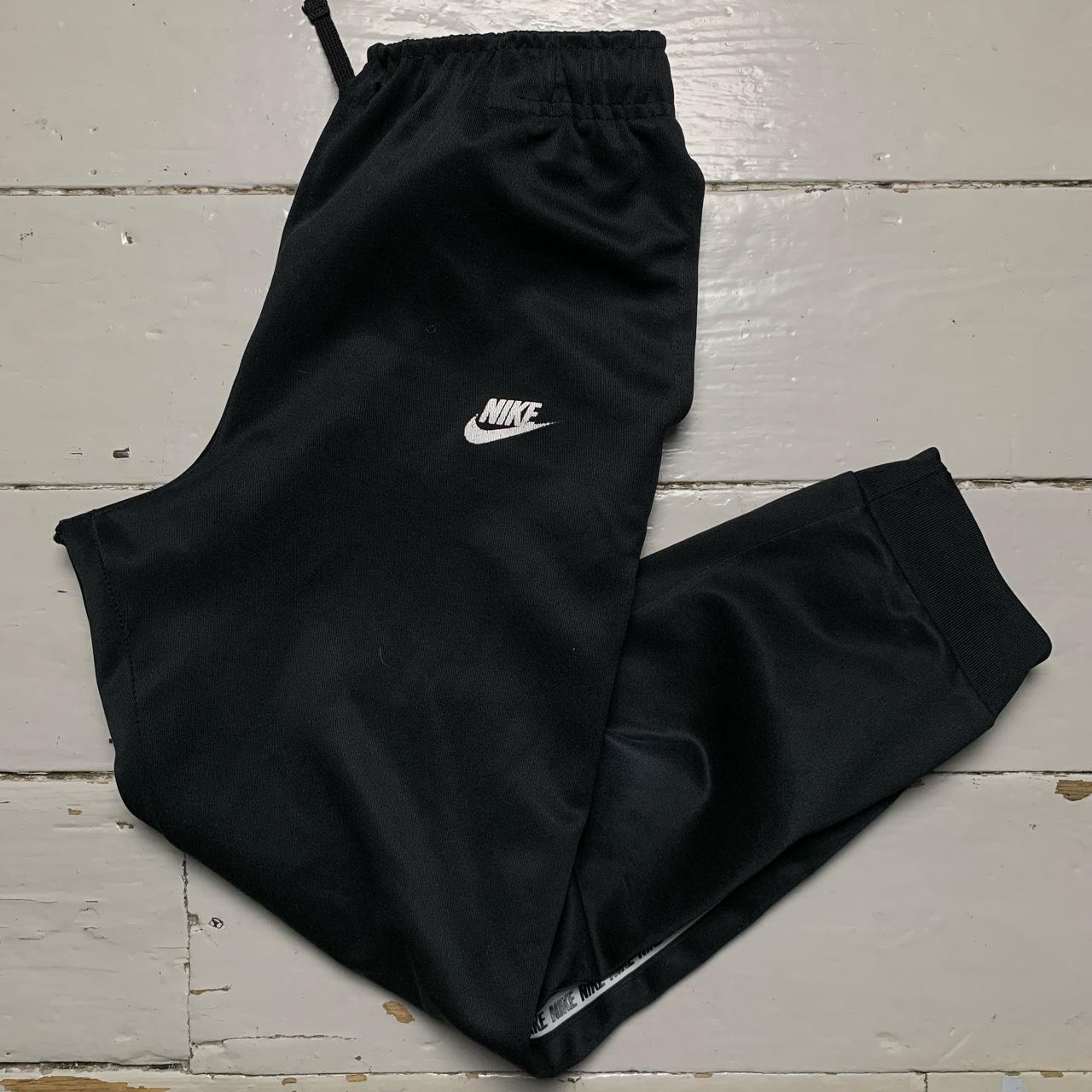 Nike Swoosh Bottoms Black and White Womens