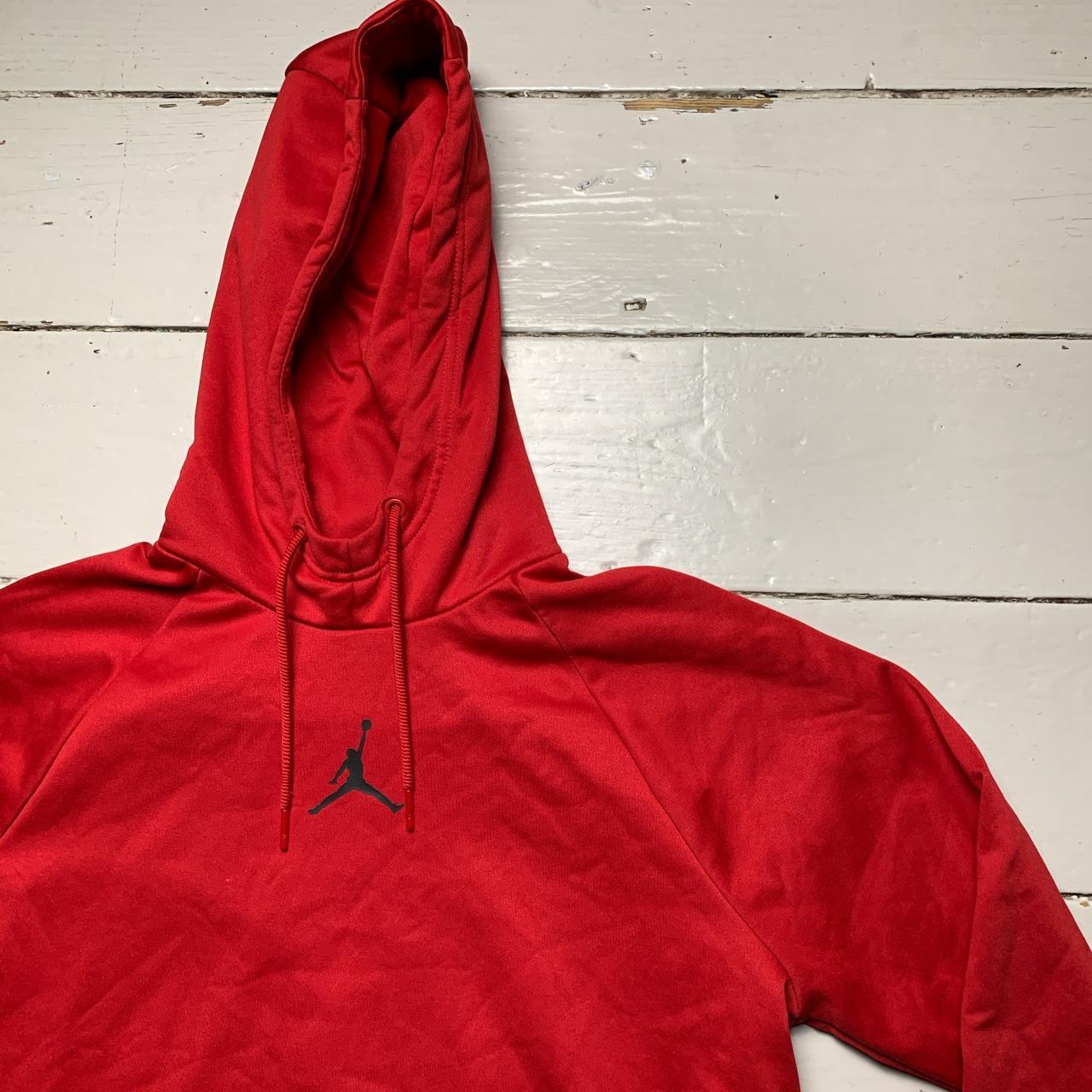 Jordan Lightweight Red and Black Hoodie