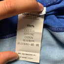 Stone Island Vintage Light Baby Blue Contrast Stitch Zip Button Quarter Zip Jumper (L)