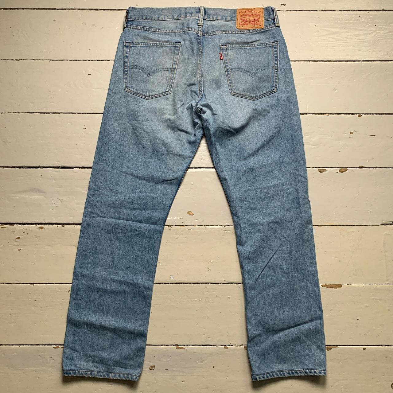 Levis 513 Light Blue Jeans