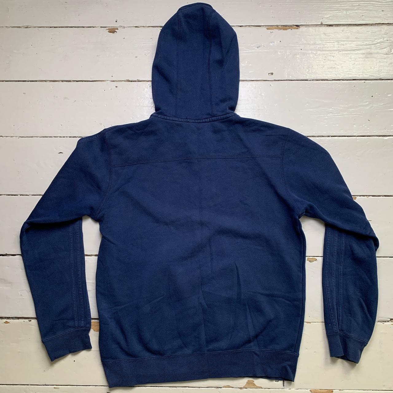 Adidas Originals Navy and White Hoodie