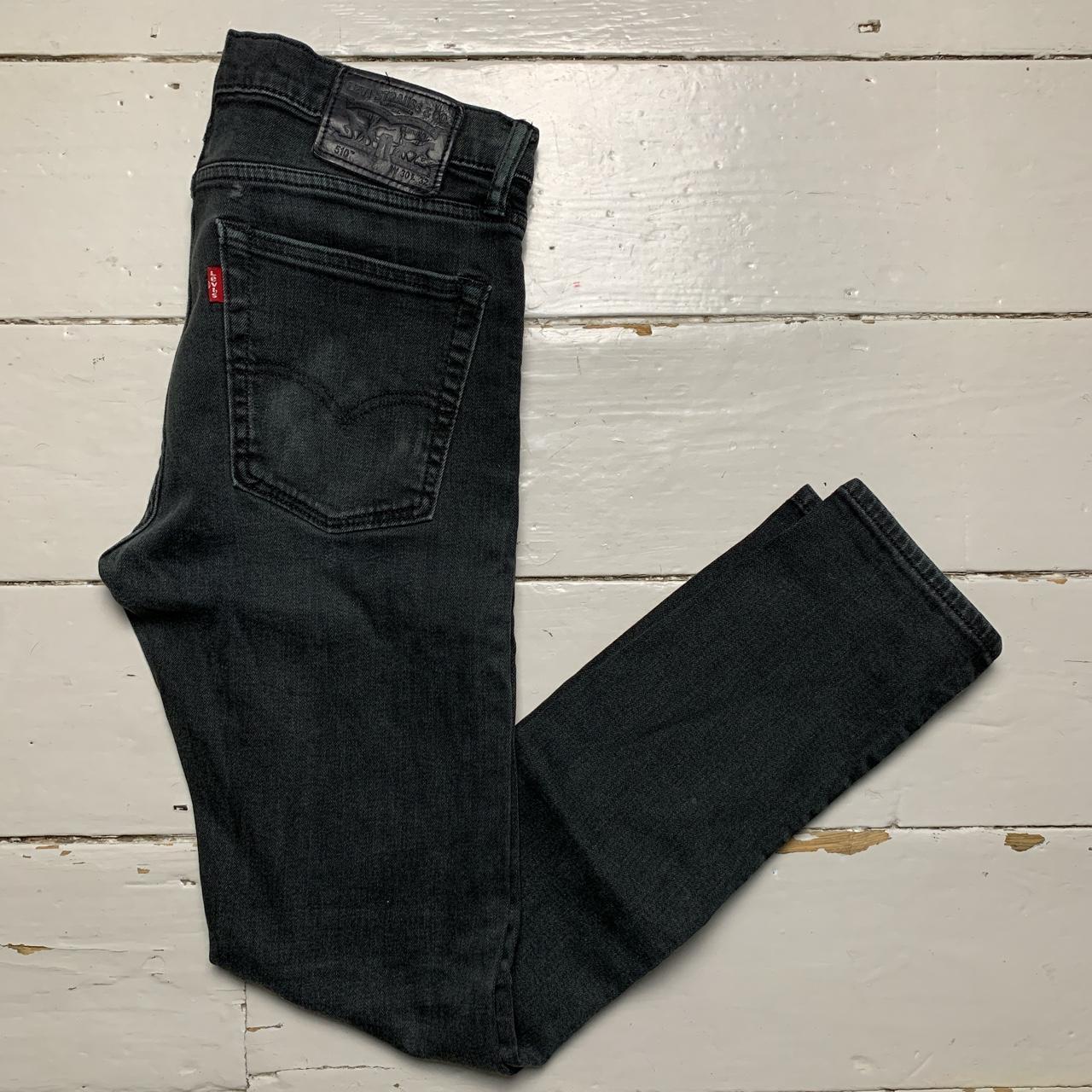 Levis 510 Slim Black Jeans