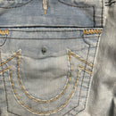 True Religion Ricky Super T Light Blue Jeans (30W)