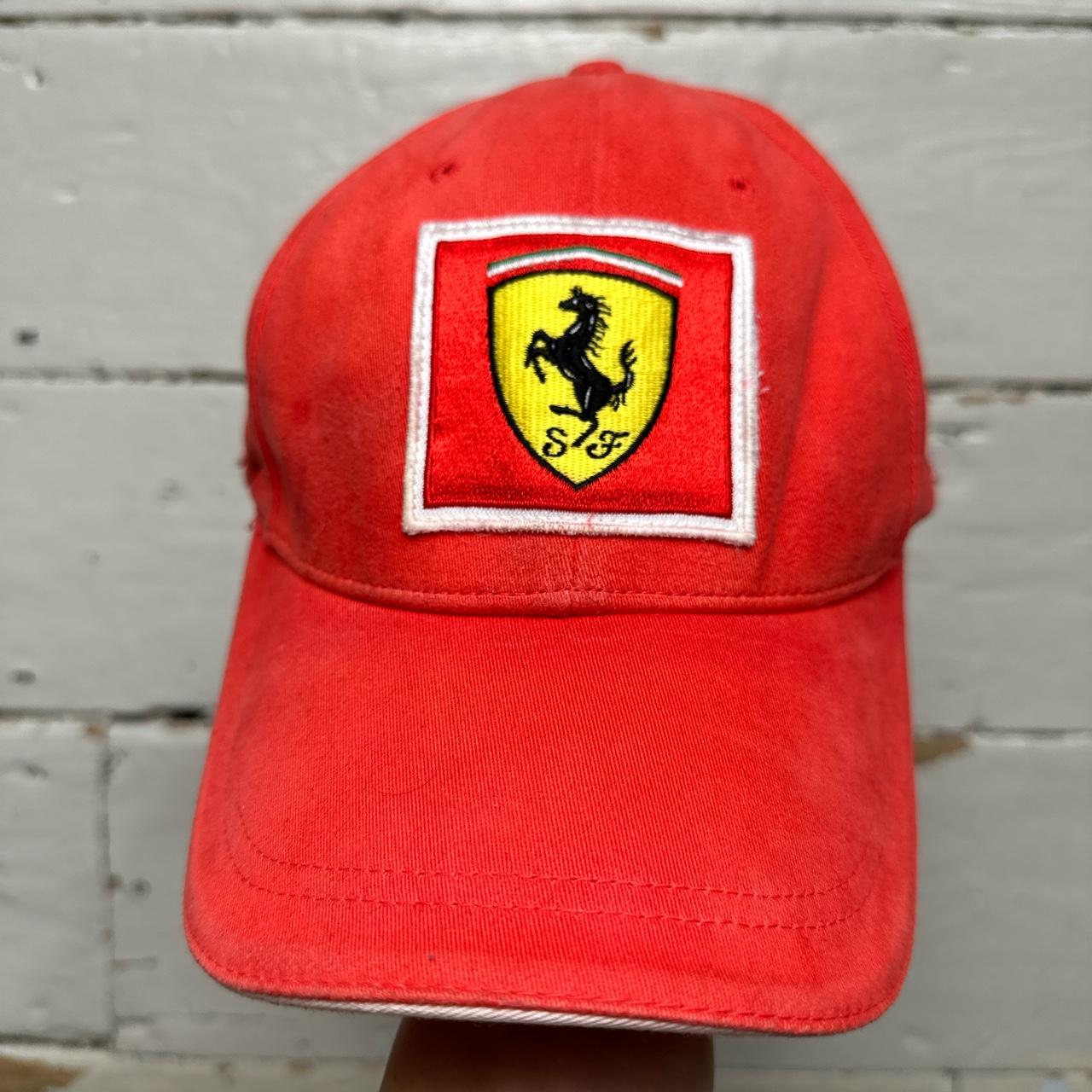 Ferrari Puma Red and White Cap