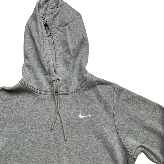 Nike Swoosh Grey and White Hoodie (S)