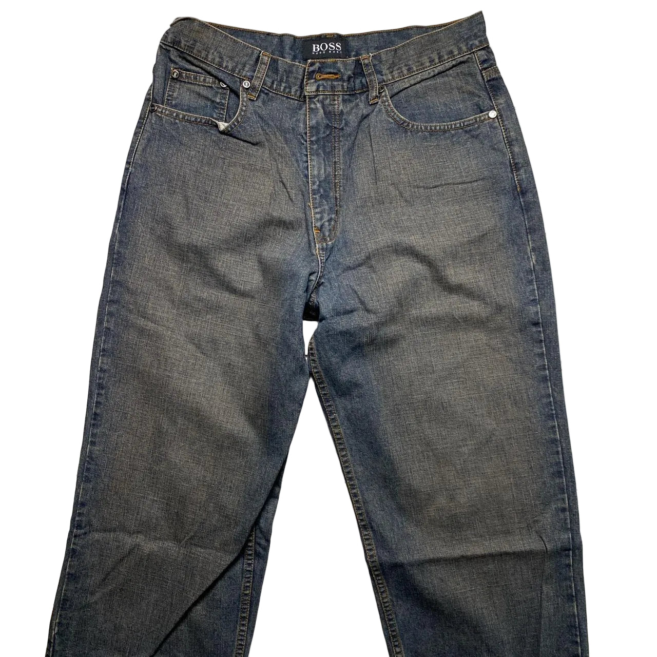 Hugo Boss Vintage Stonewash Baggy Jeans (34W)