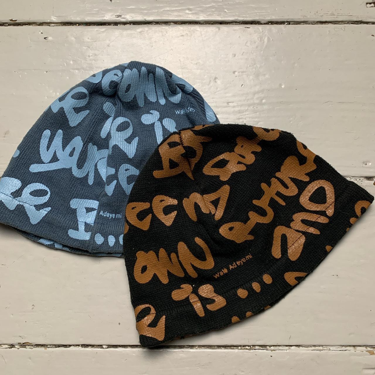 B Side Wale Adeyemi Graffiti Beanie Skull Cap Hats