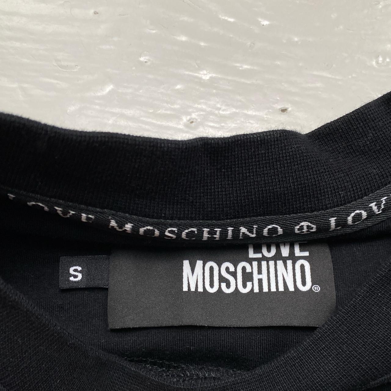 Love Moschino Black and White Jumper