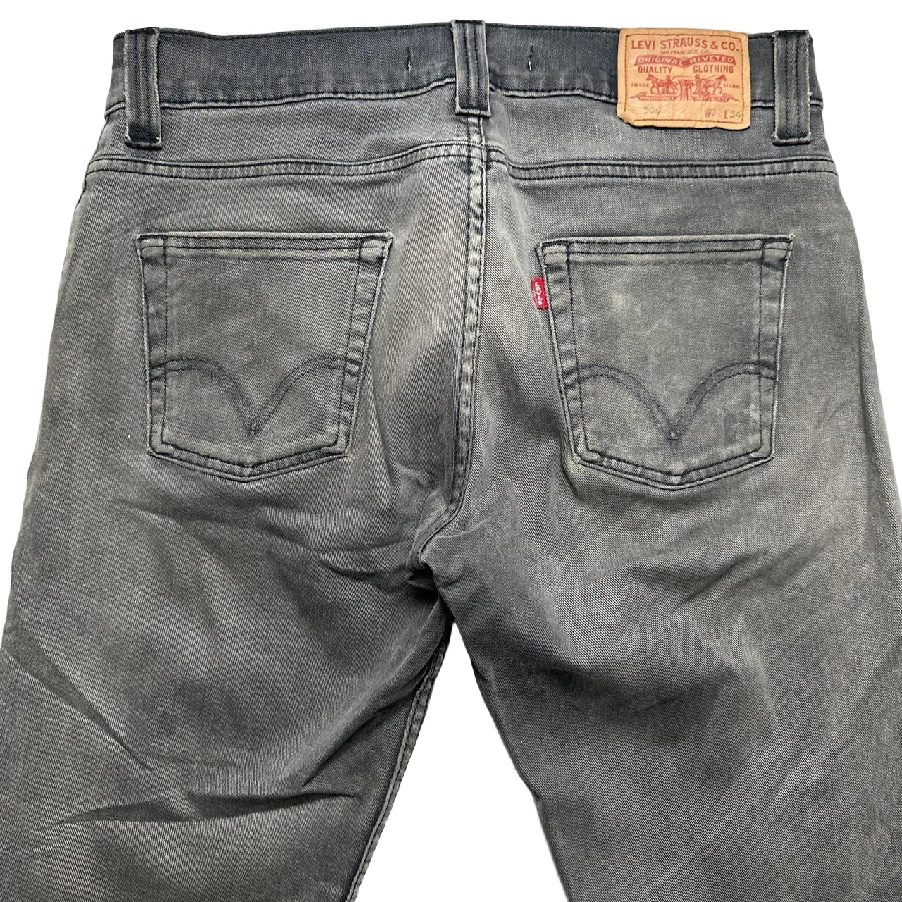 Levis 506 Vintage Grey Jeans (32W)