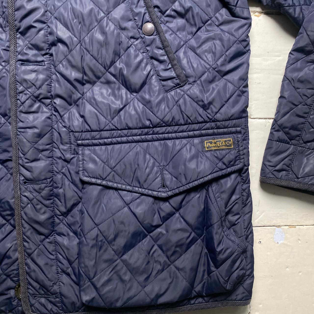 Ralph Lauren Polo Navy Quilted Navy Jacket