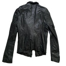 All Saints Black Womens Leather Jacket (UK 10)