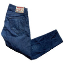 True Religion Rocco Navy Stitch Slim Jeans (31W)
