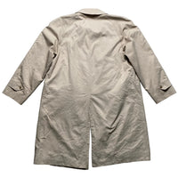 Burberry Burberrys Vintage Cream Nova Check Trench Coat (UK 10)