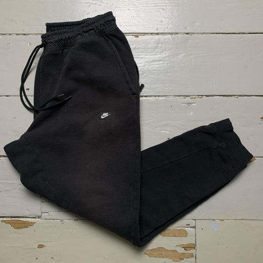 Nike Box Logo Black and White Joggers