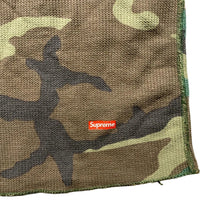 Supreme Camouflage Box Logo Thermal Waffle Hanes Long Sleeve T Shirt (L)