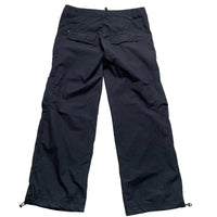 Nike Womens Black Baggy Cargo Parachute Combat Trousers (14)