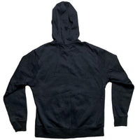 Nike Swoosh Black and White Hoodie (M)