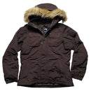 The North Face Brown Fur Hood Womens Parka Coat (L)