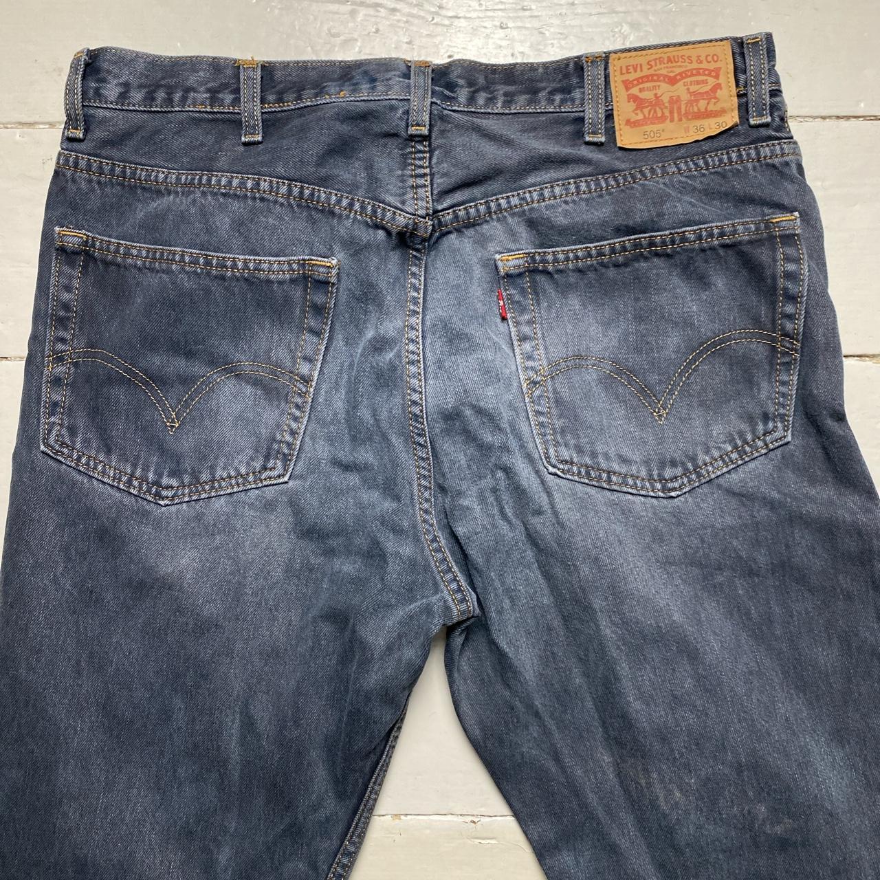 Levis 505 Indigo Baggy Jeans
