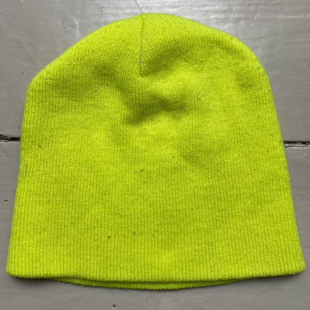 Carharrt Neon Yellow Beanie Hat