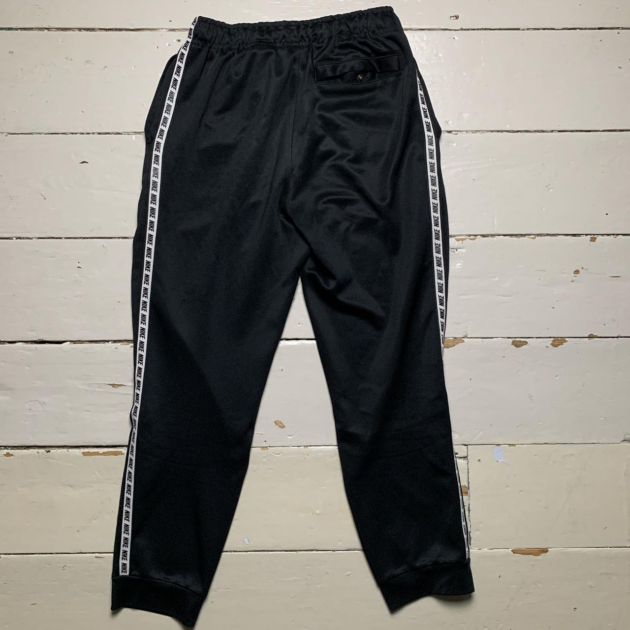 Nike Swoosh Bottoms Black and White Womens