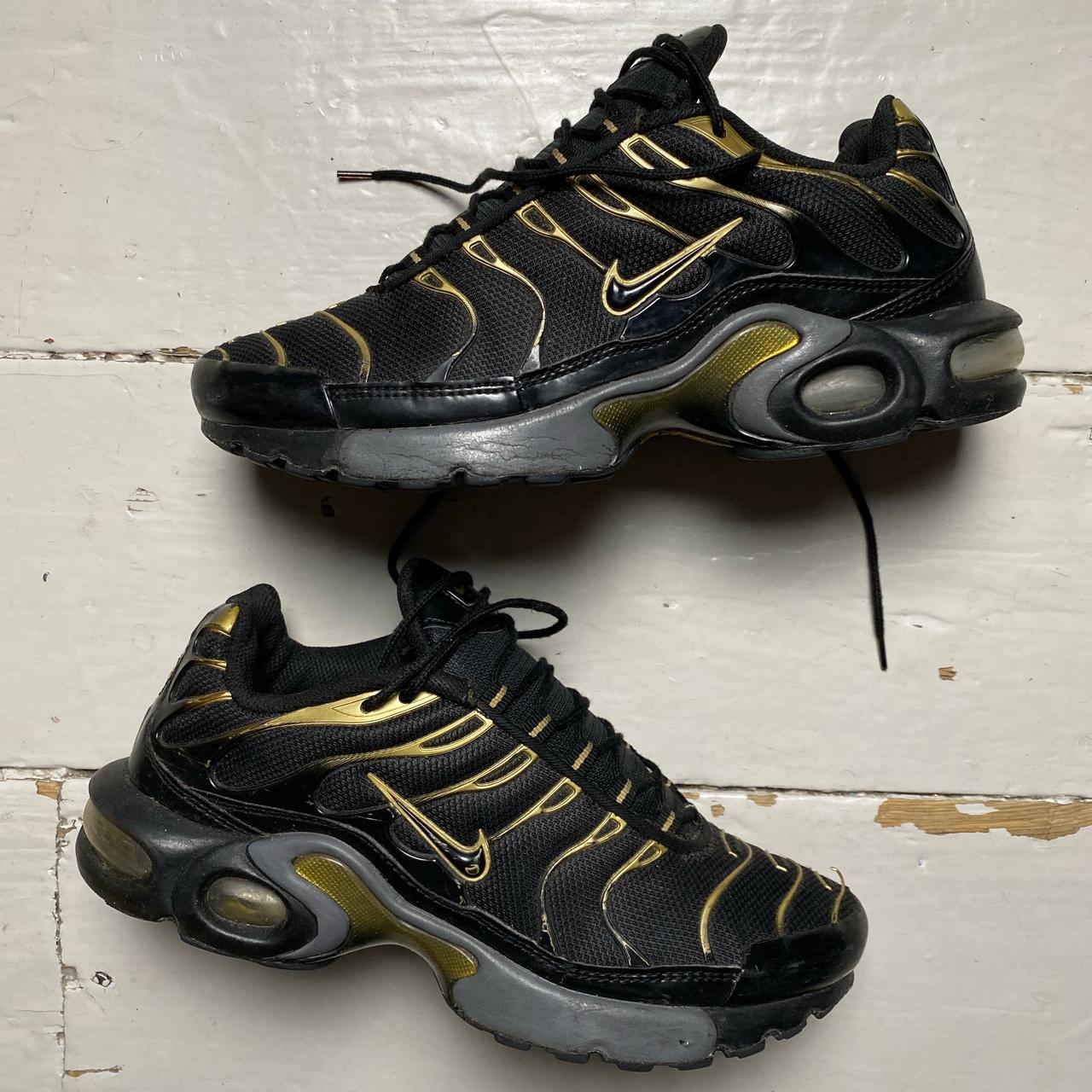 Nike TN Air Max Plus Black and Gold