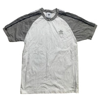Adidas Originals White and Grey T Shirt (S)