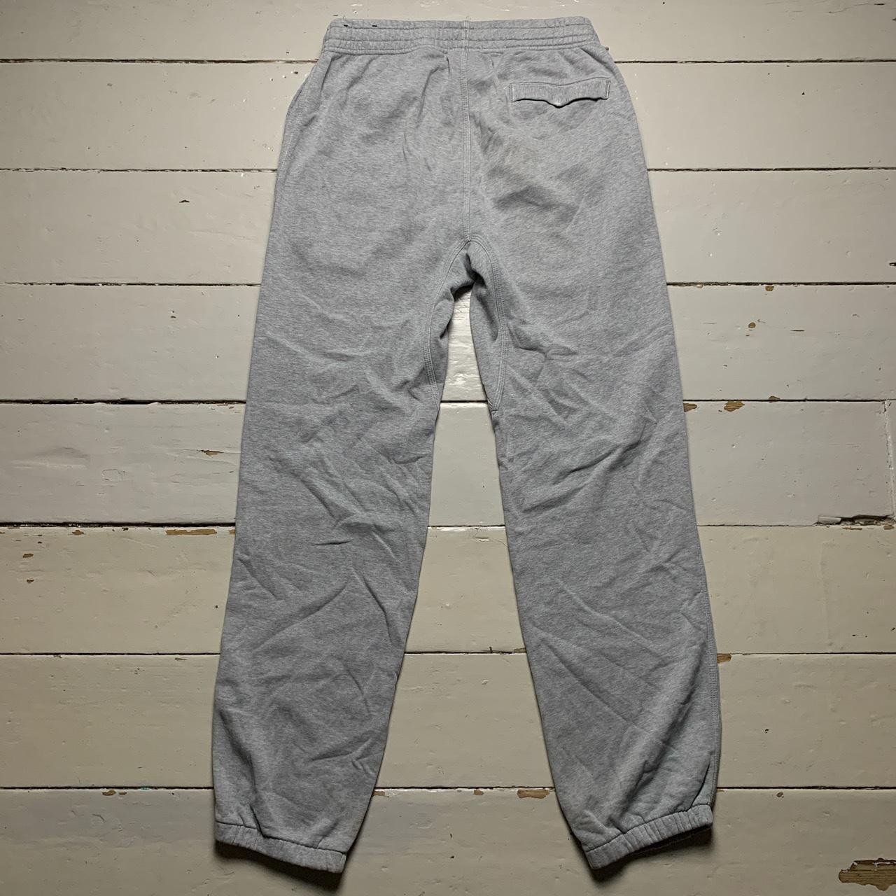 Nike Swoosh Baggy Grey and White Joggers