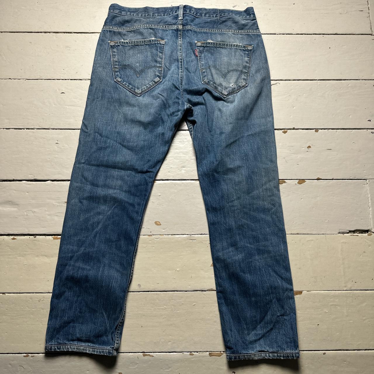 Levis 504 Vintage Distressed Baggy Jeans