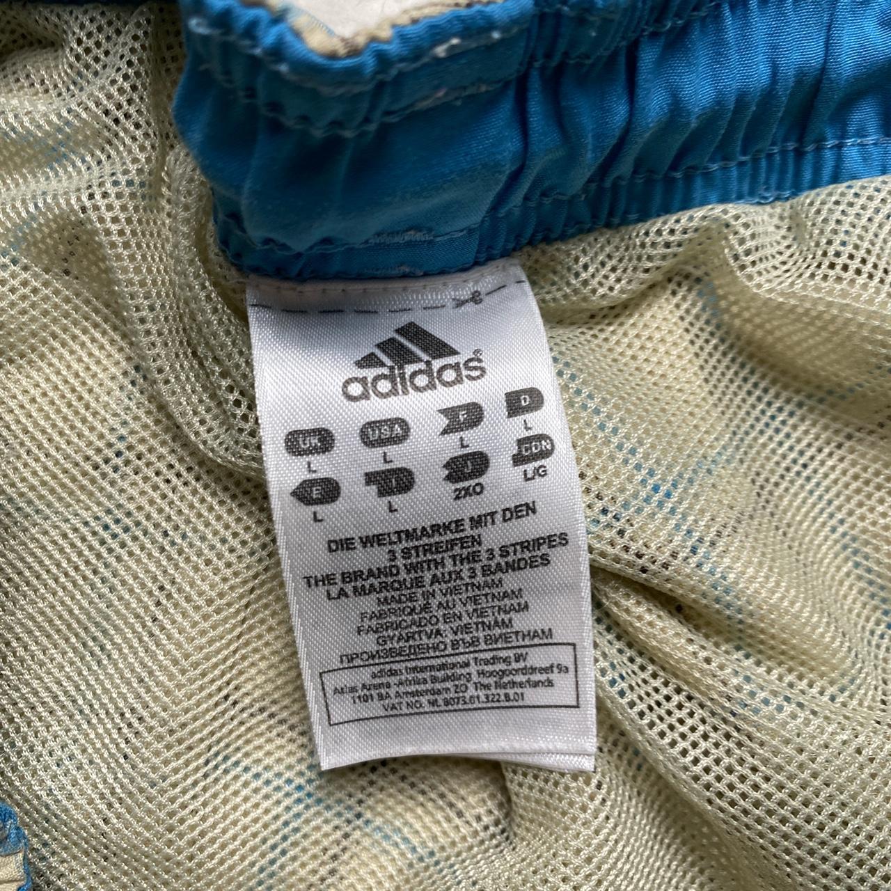 Adidas Vintage Checked Shell Swim Shorts