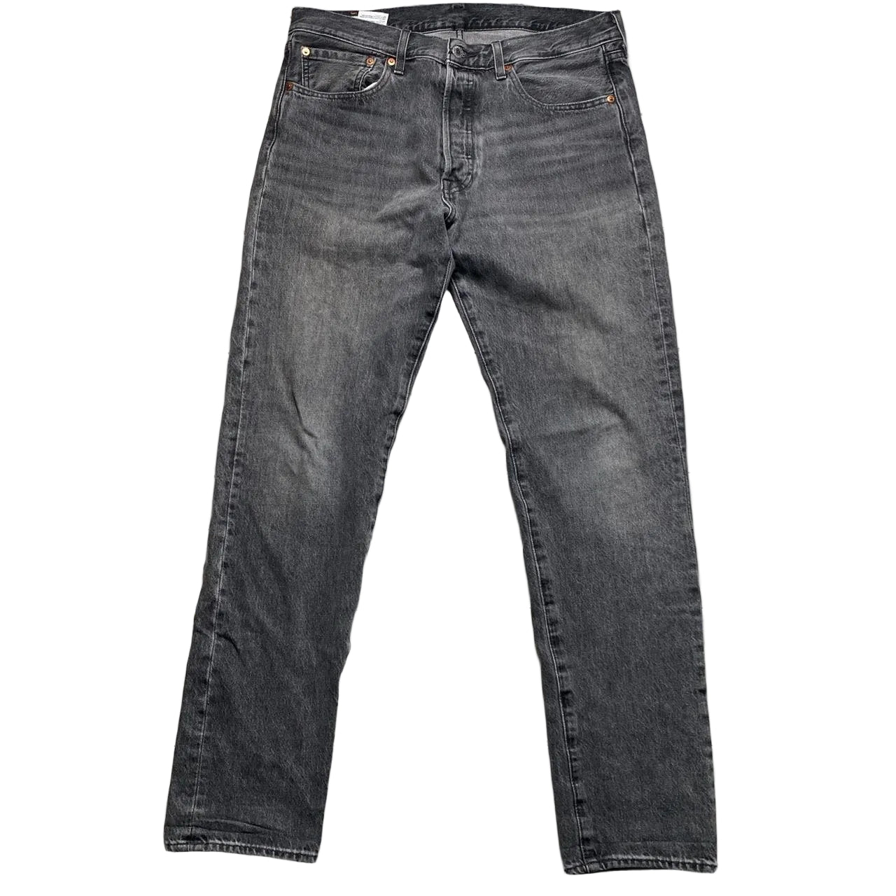 Levis 501 ST Grey Stonewash Jeans (34W)