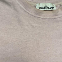 Stone Island Pink Long Sleeve T Shirt (2XL)