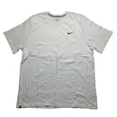 Nike Swoosh White and Black T Shirt (2XL)