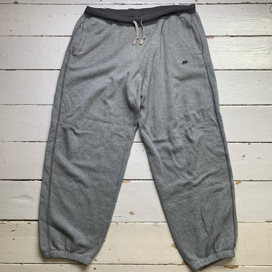 Nike Vintage Baggy Grey and Brown Joggers