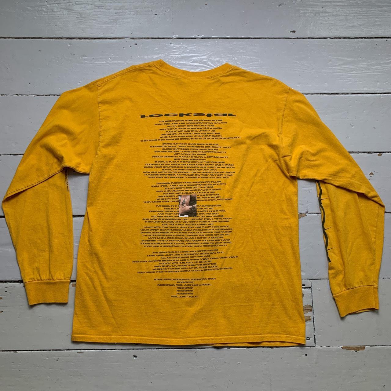 Post Malone Rockstar Long Sleeve Merch T Shirt