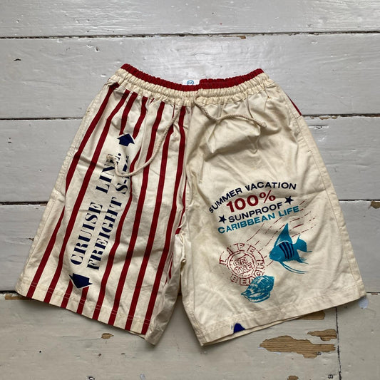 Club Azur Vintage Carribean Swim Shorts