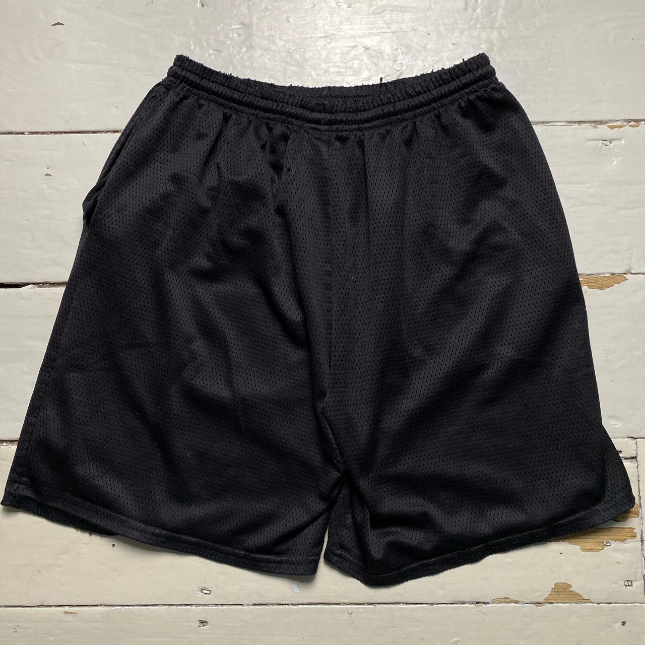 Nike Vintage 90’s Mesh Black Swoosh Shorts