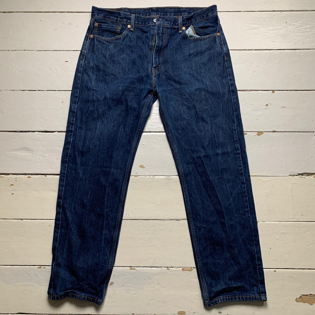 Levis 505 Baggy Navy Jeans