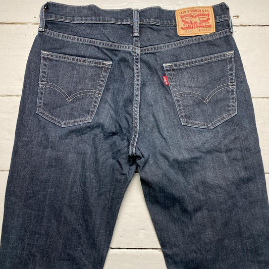 Levis 514 Baggy Grey and White Stitch Jeans