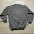 Nike Big Swoosh Grey and White 90s Jumper