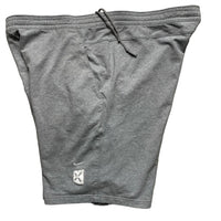 Nike Swoosh Grey and White Vintage Shorts (XL)