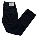 True Religion Black and White/Silver Stitch Jeans (34W)